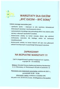 WARSZTATY DLA OJCÓW BYĆ OJCEM-BYĆSOBĄ 001